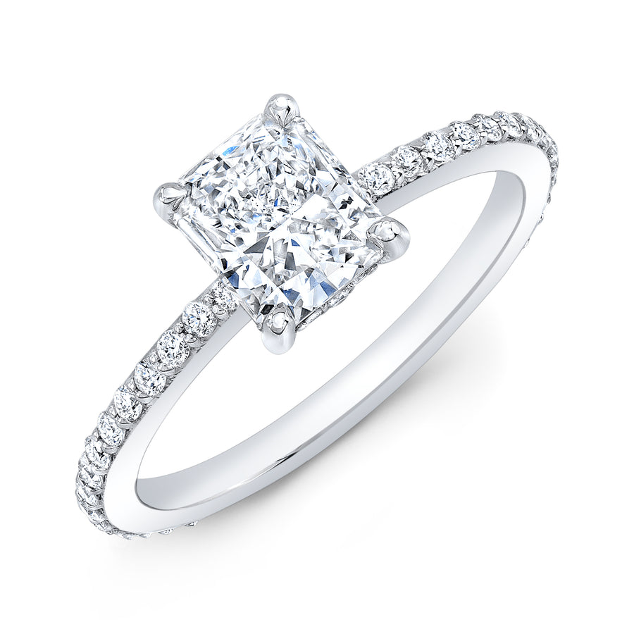 CEREMONIAL: THE SOLITAIRE RADIANT with HIDDEN HALO