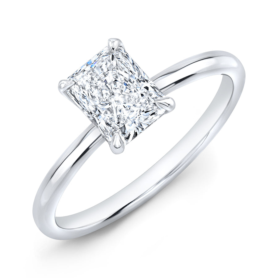 CEREMONIAL: THE SOLITAIRE RADIANT with HIDDEN HALO