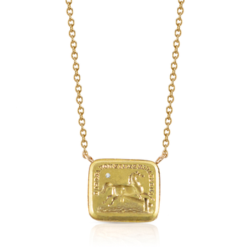 DUO MOTTO: OBSTACLES ONLY CHALLENGE ME (Necklace)