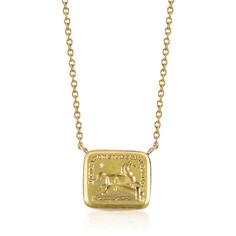 DUO MOTTO: OBSTACLES ONLY CHALLENGE ME (Necklace)