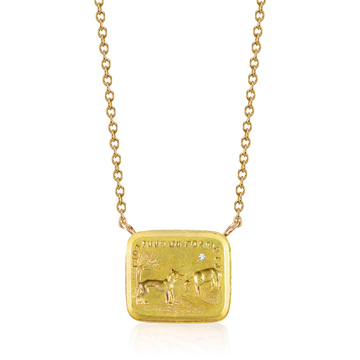 DUO MOTTO: THE WOLF AND THE LAMB (Necklace)